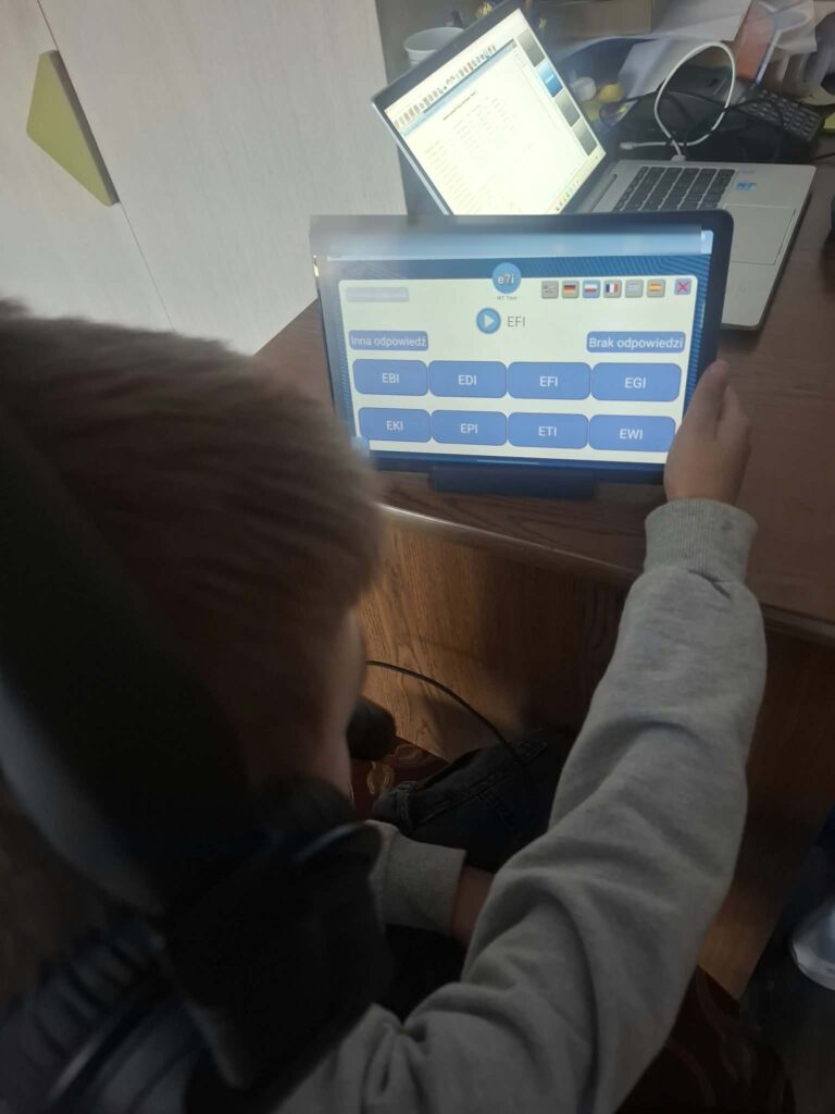 Test rozróżniania głosek w Metodzie Warnkego